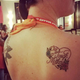 Arkansas chapter leader Eve Jorgensen’s “One Tough Mother” tattoo.